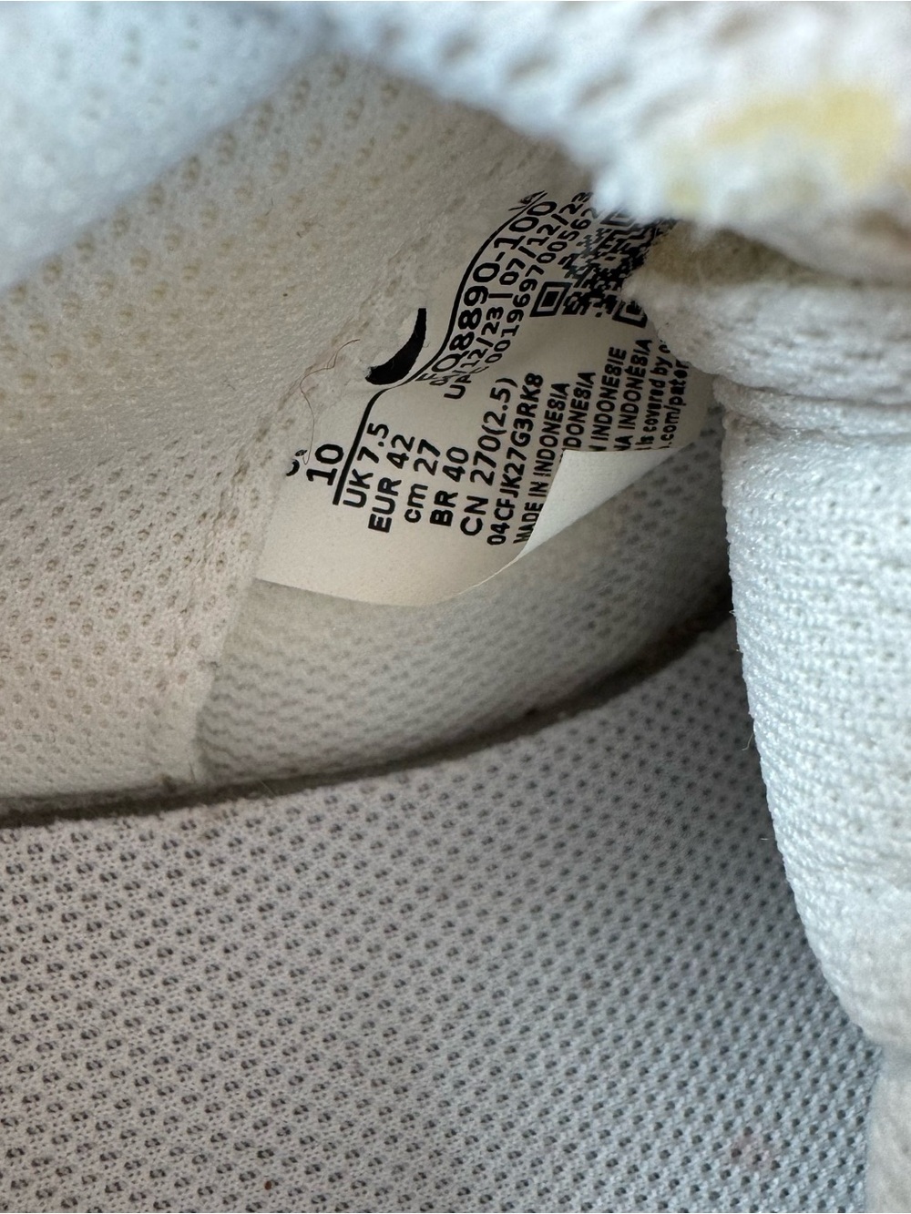 Womens Nike Shoes Waffle Debut Size 10 Off White Ivory Green Sneakers Tennis Run - Picture 9 of 12